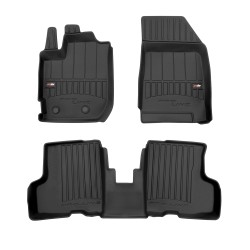 Tappetini per auto Proline 3D compatibili con Dacia Duster II 2021-2024 su misura in gomma | Note: post-facelift | Tipo Auto: SUV | Set di tappetini premium | Materiale TPE durevole | Bordi più alti